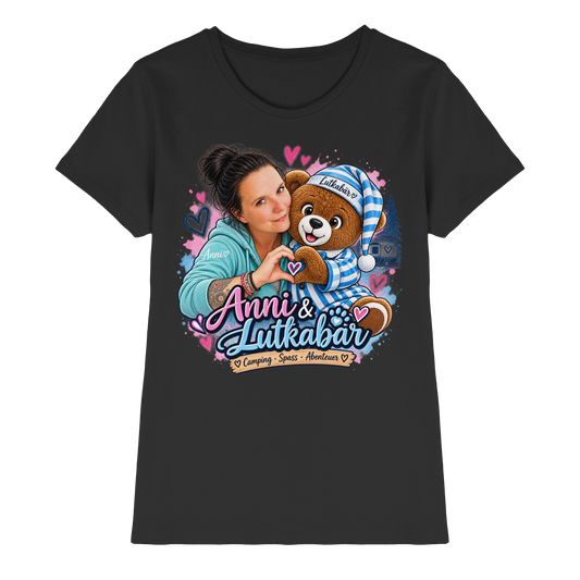Lutkabär und Anni  - Ladies Premium Shirt