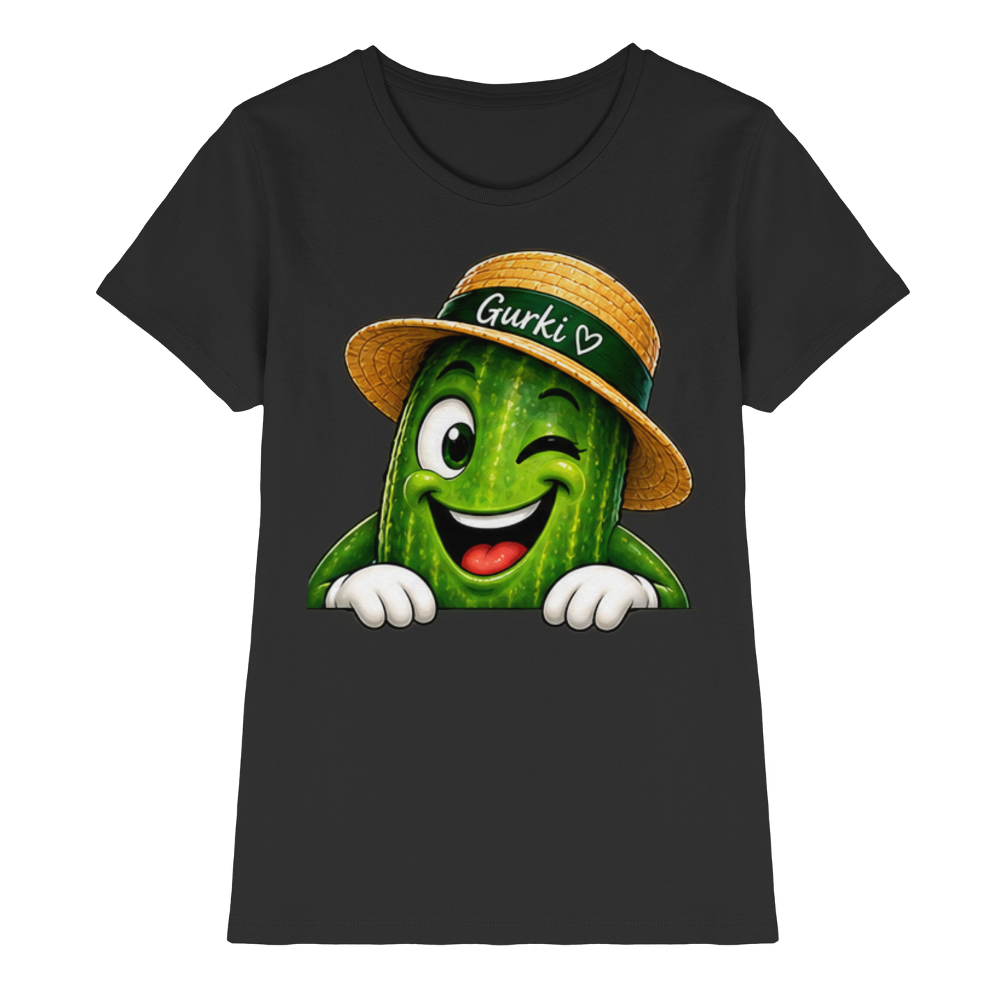 Gurki die Spreewaldgurke - Ladies Premium Shirt