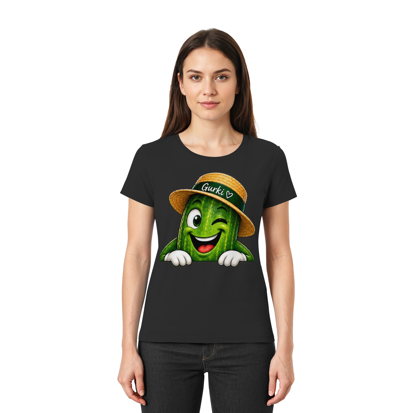 Gurki die Spreewaldgurke - Ladies Premium Shirt