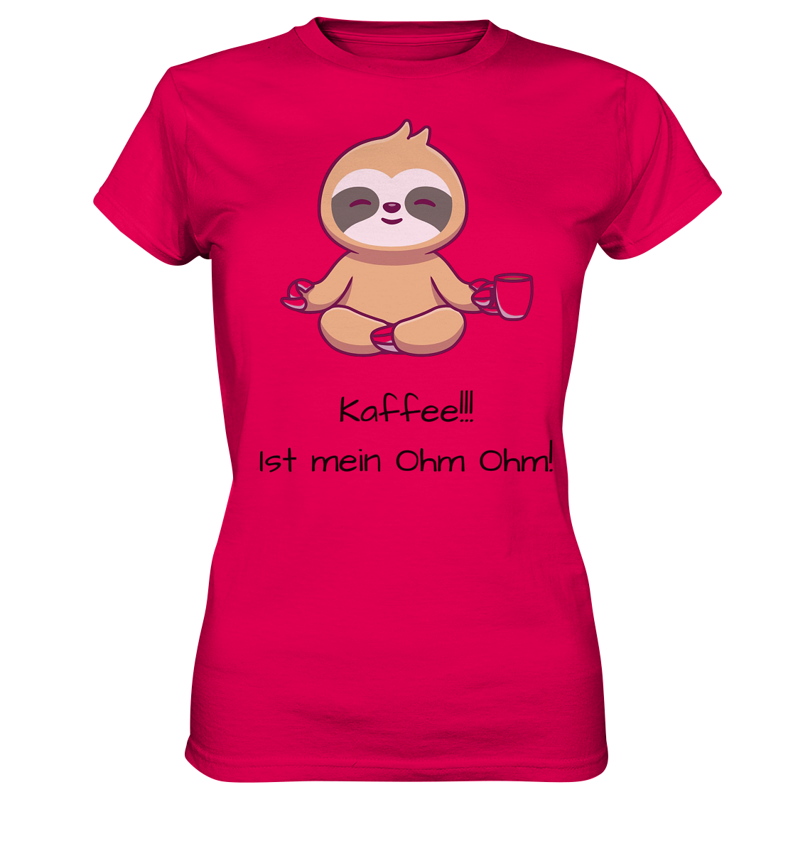Kaffee!!! - Ladies Premium Shirt