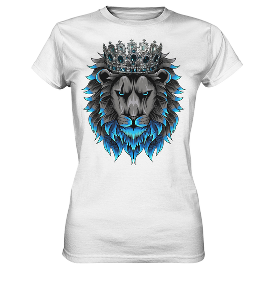 T-Shirt "Royal Lion" – Majestätischer Löwen-Style - Ladies Premium Shirt