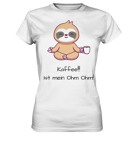 Kaffee!!! - Ladies Premium Shirt