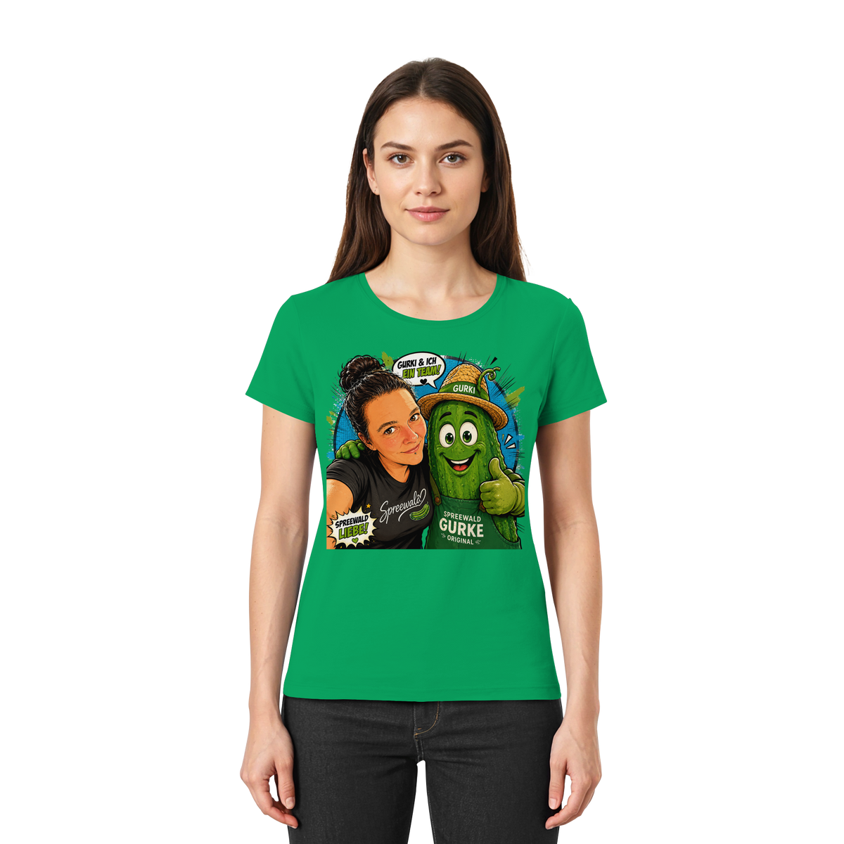 Spreewaldliebe Camping - Ladies Premium Shirt