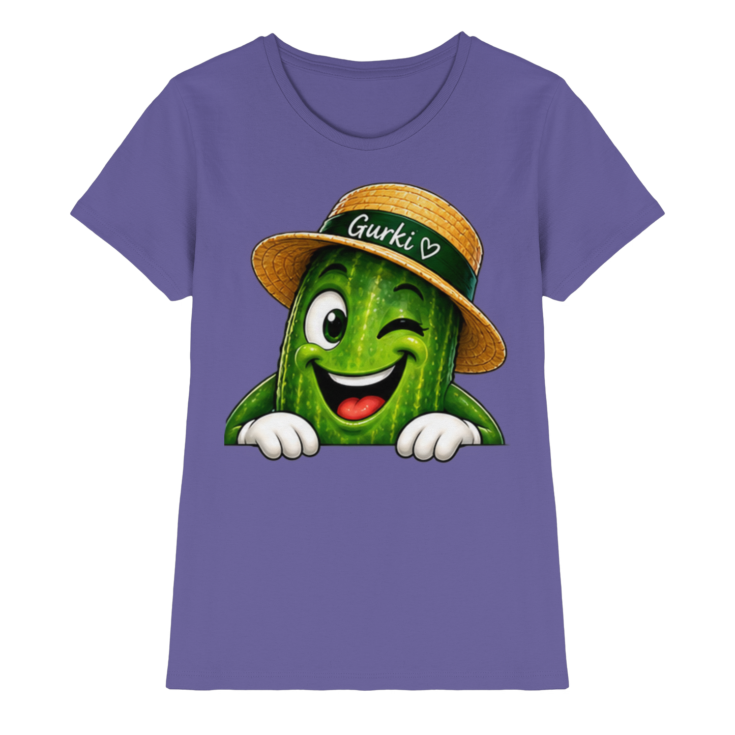 Gurki die Spreewaldgurke - Ladies Premium Shirt