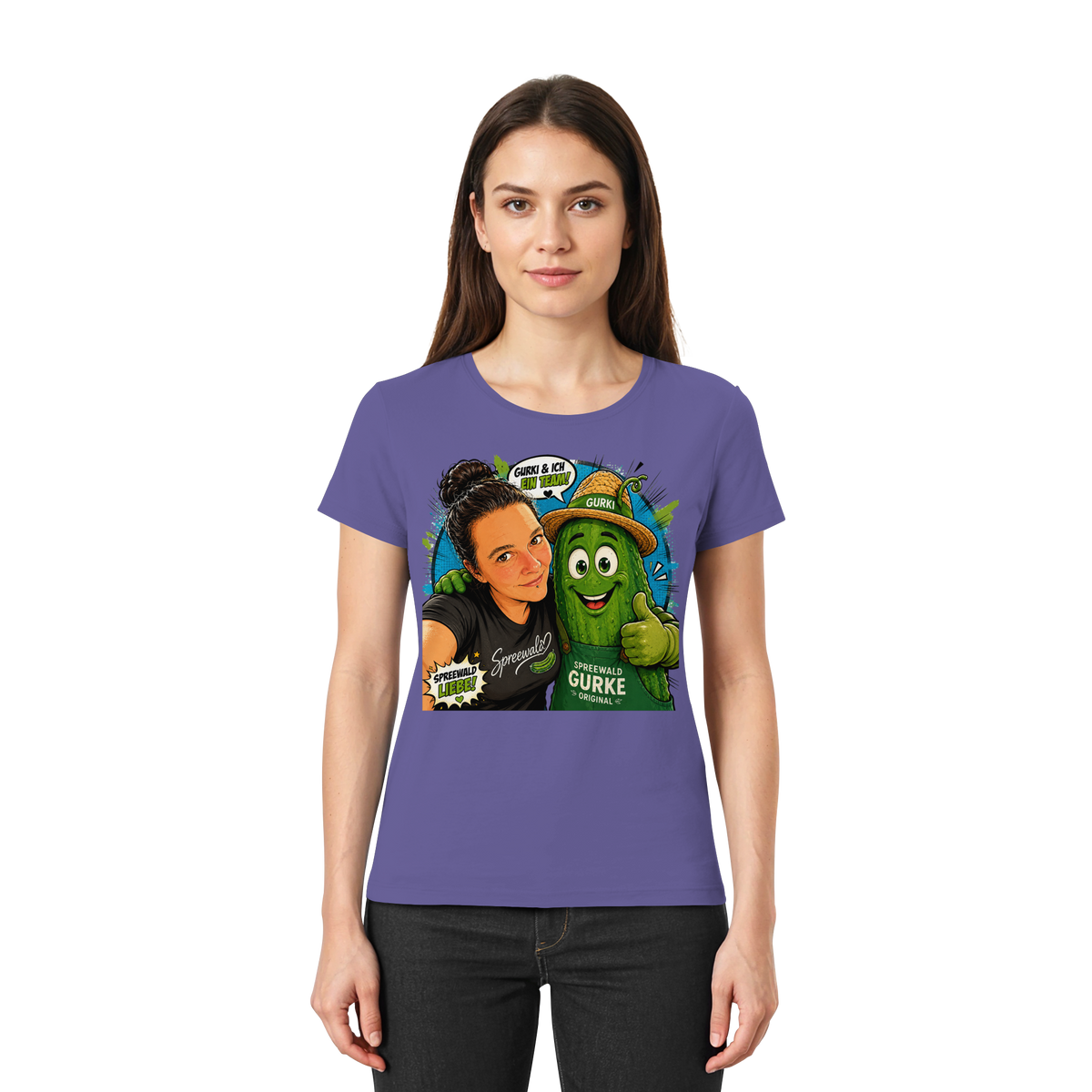 Spreewaldliebe Camping - Ladies Premium Shirt