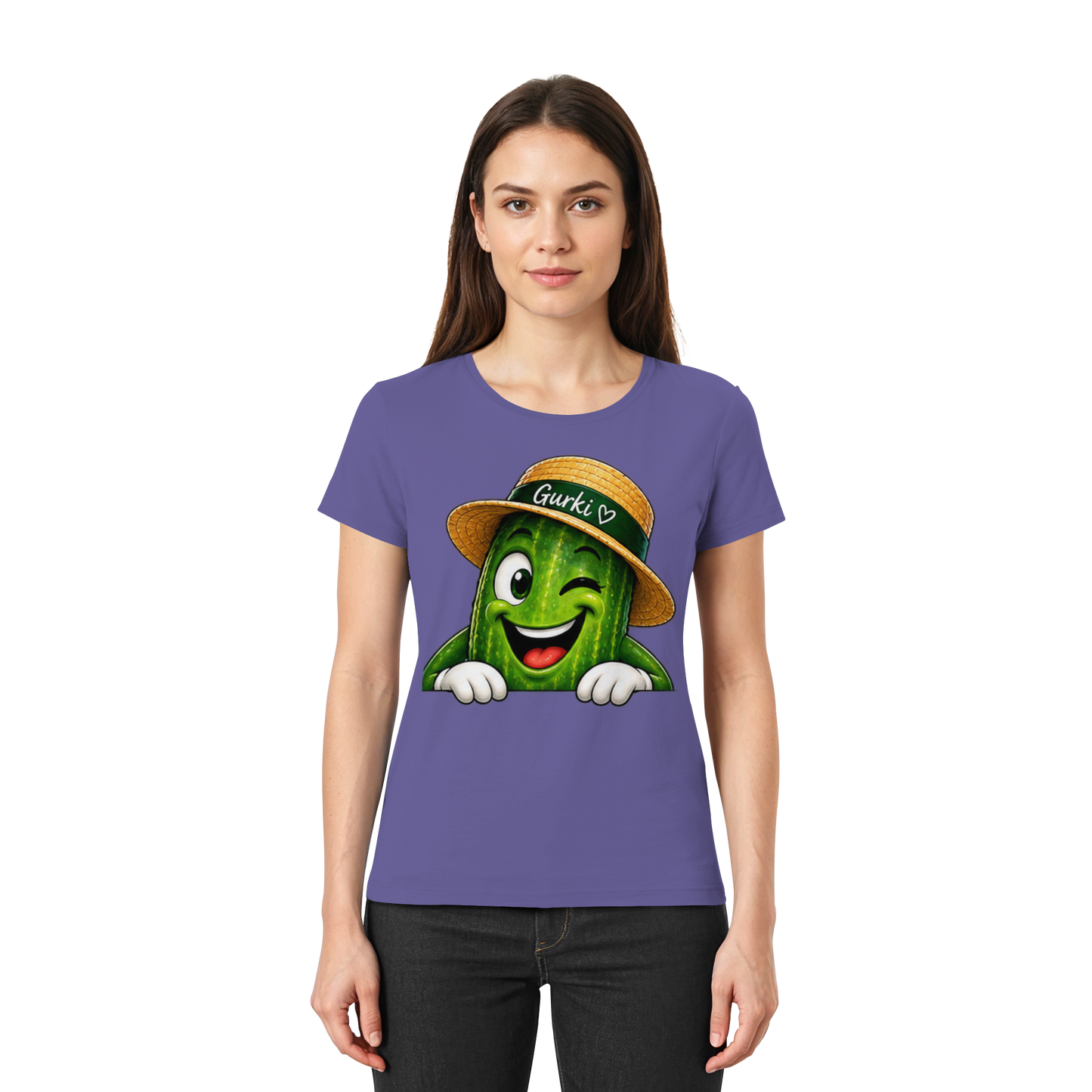 Gurki die Spreewaldgurke - Ladies Premium Shirt