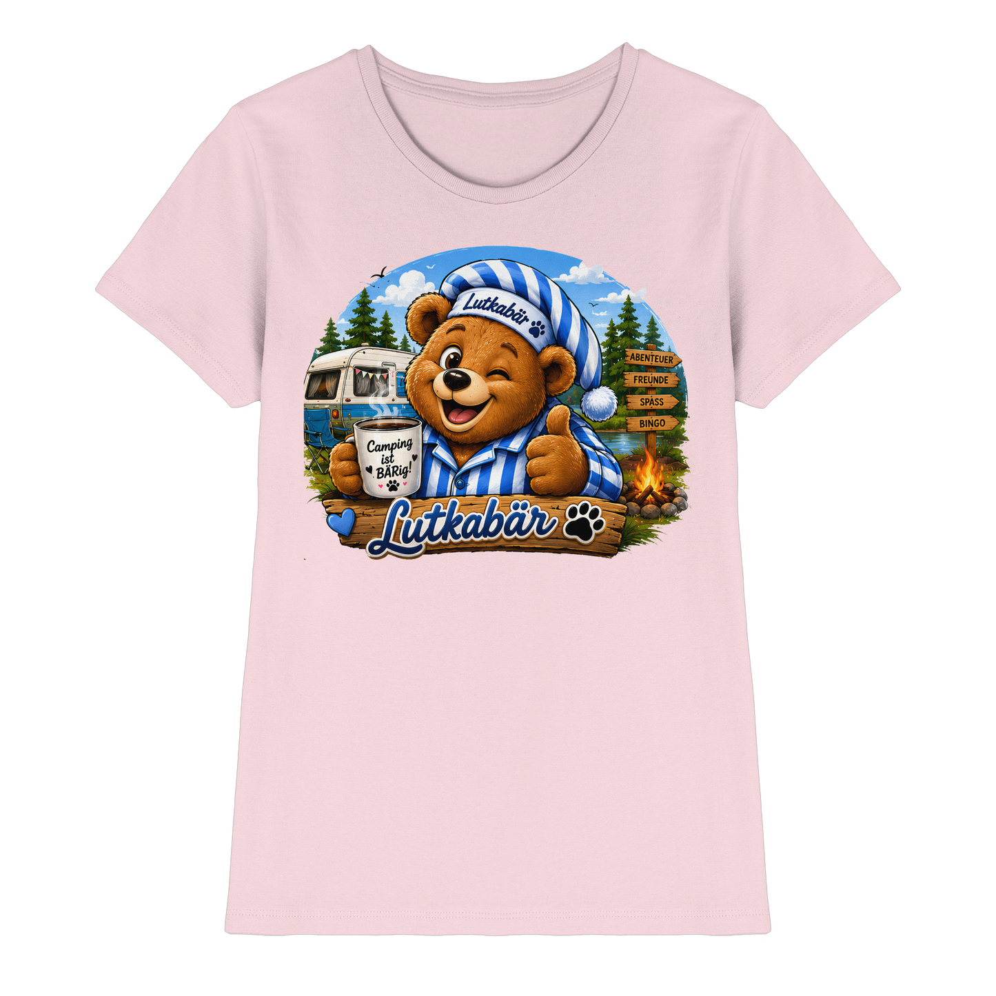 Anni & Lutkabär - Ladies Premium Shirt