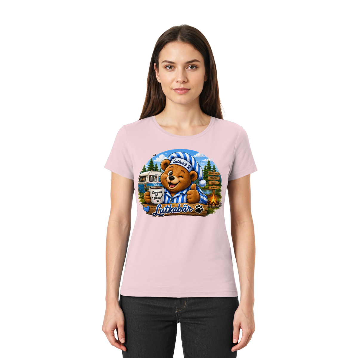Anni & Lutkabär - Ladies Premium Shirt