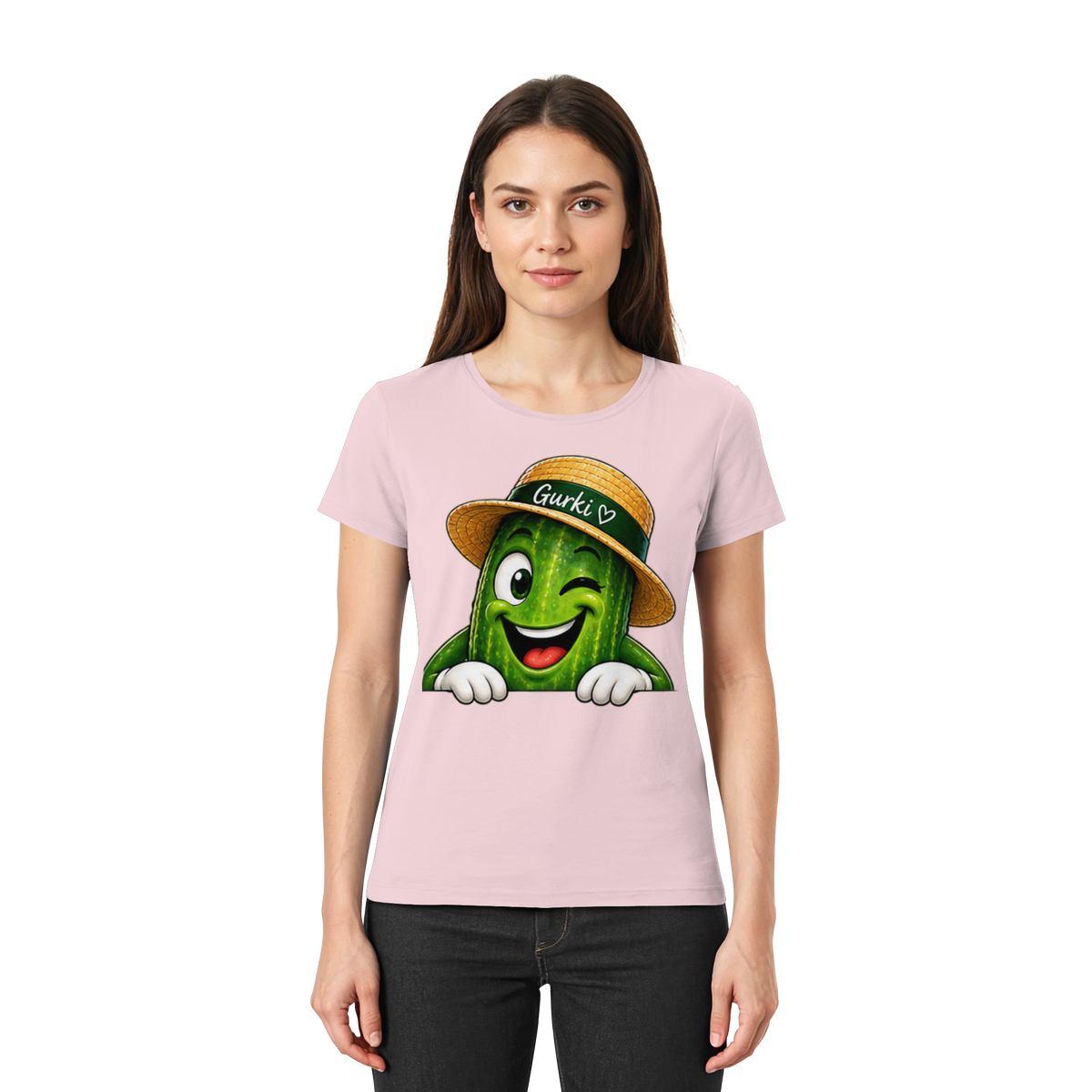 Gurki die Spreewaldgurke - Ladies Premium Shirt