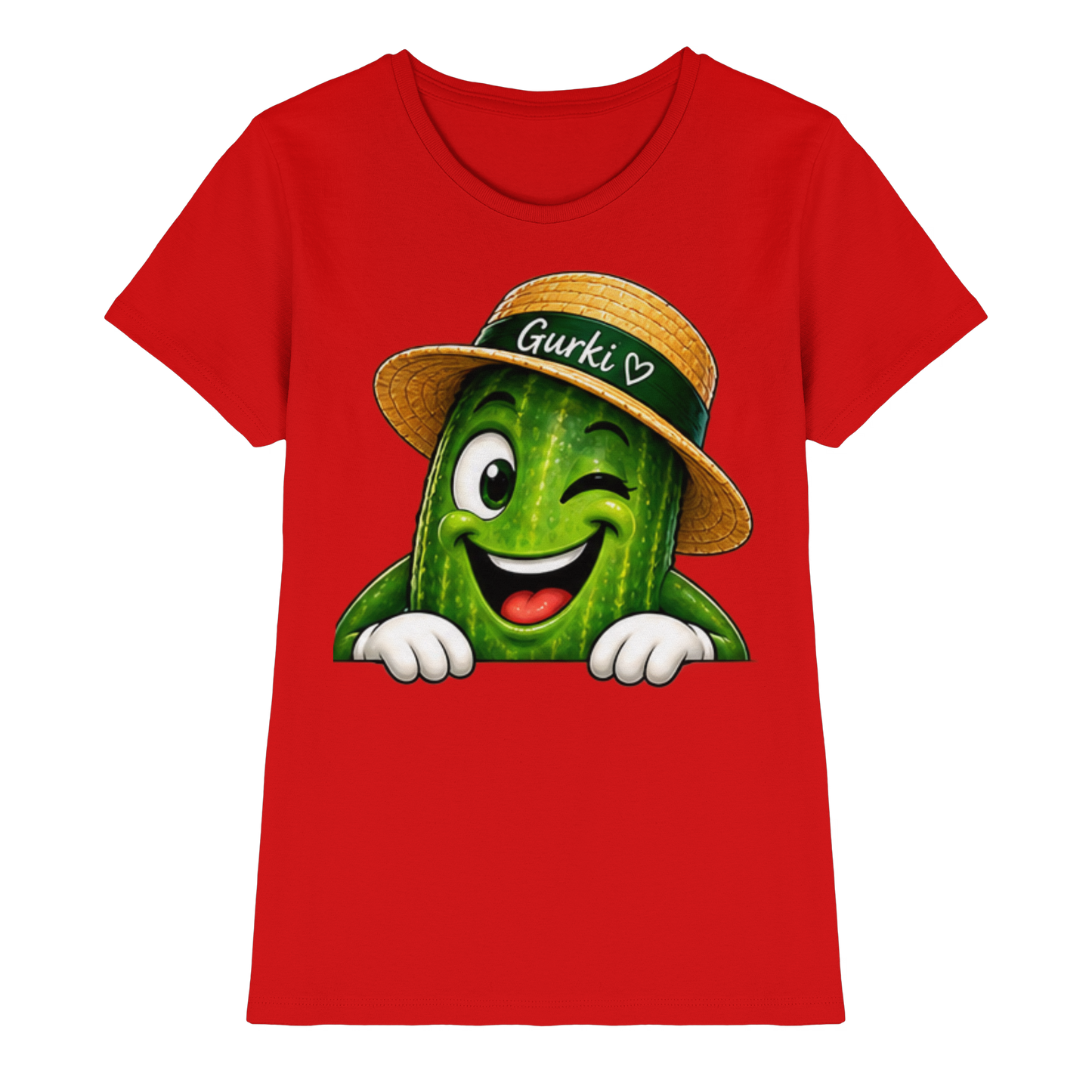 Gurki die Spreewaldgurke - Ladies Premium Shirt