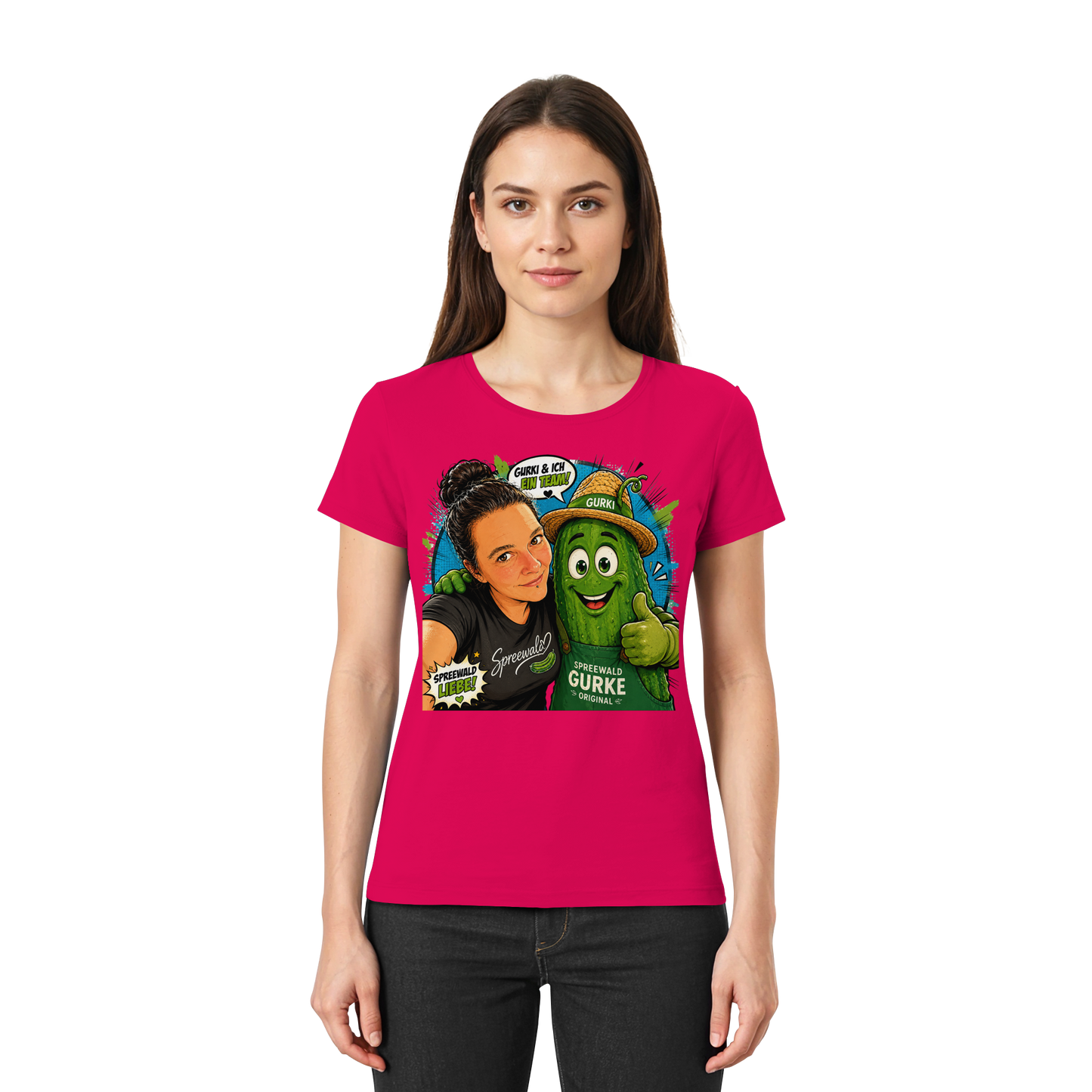 Spreewaldliebe Camping - Ladies Premium Shirt