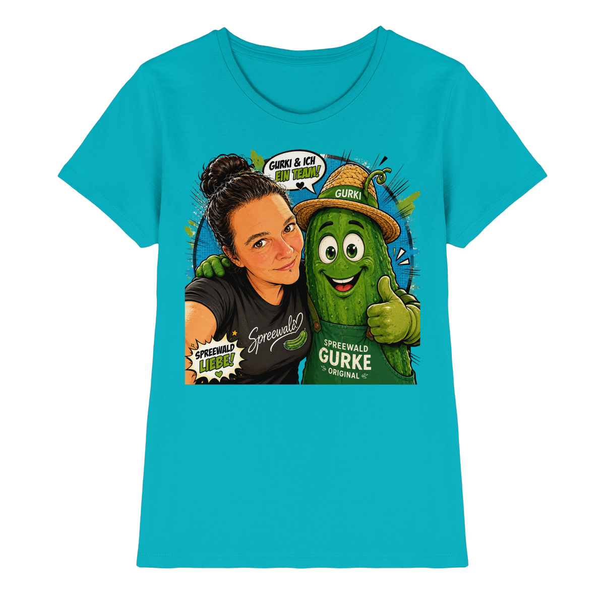 Spreewaldliebe Camping - Ladies Premium Shirt