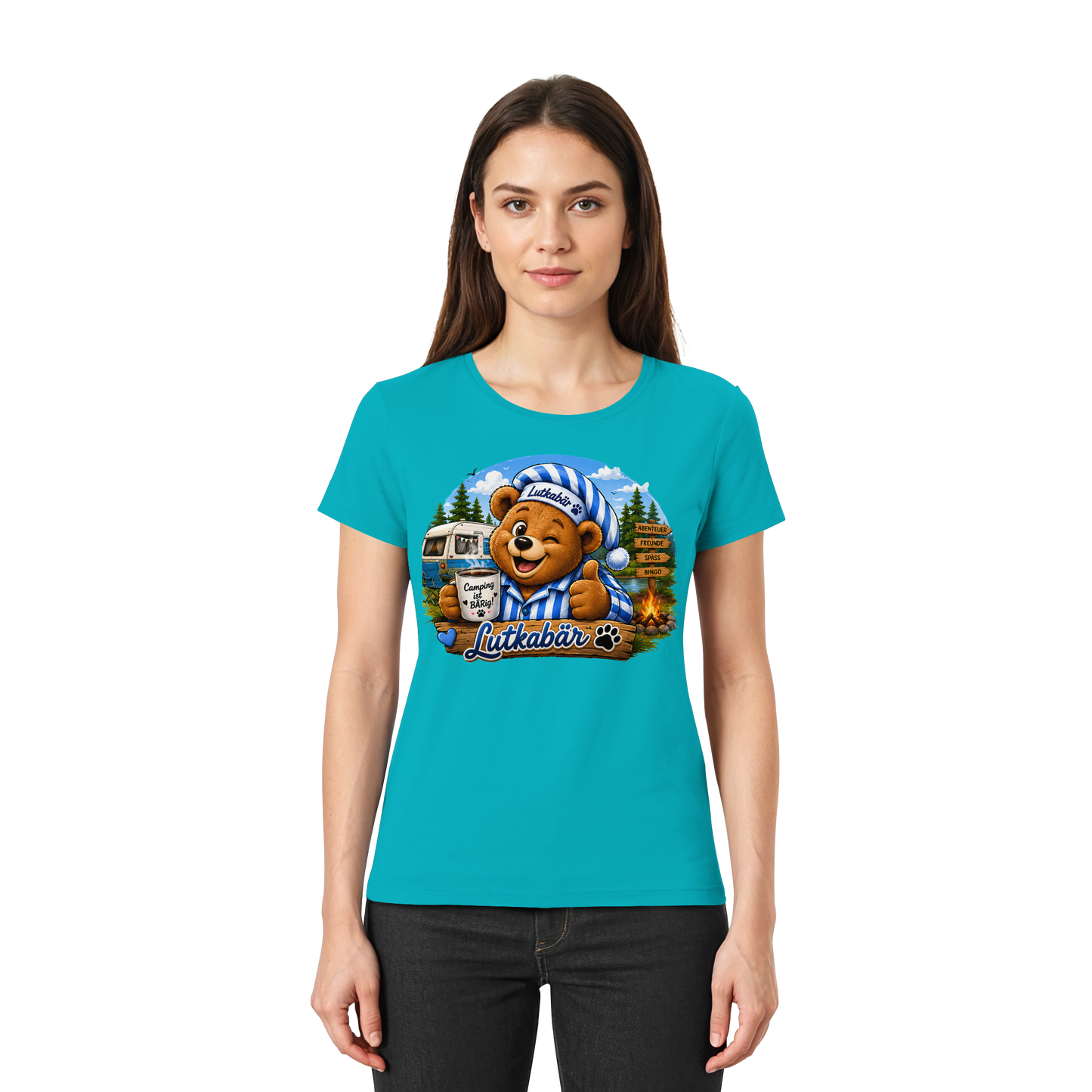 Anni & Lutkabär - Ladies Premium Shirt