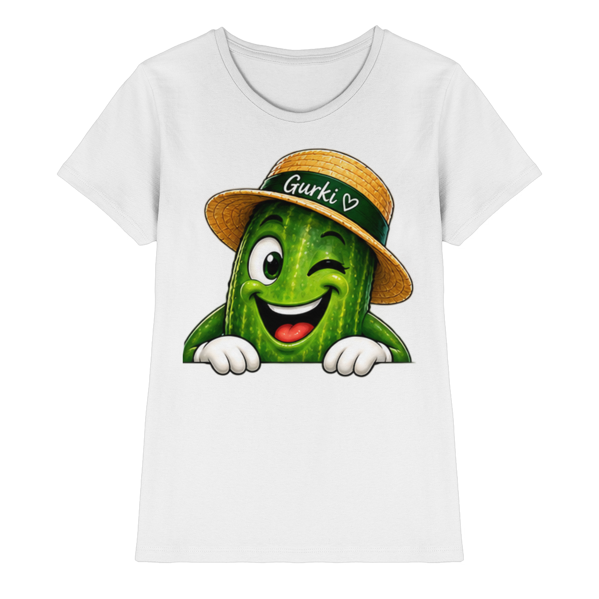 Gurki die Spreewaldgurke - Ladies Premium Shirt