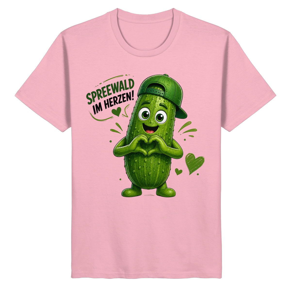 Gurki die Spreewaldgurke - Organic Basic Shirt