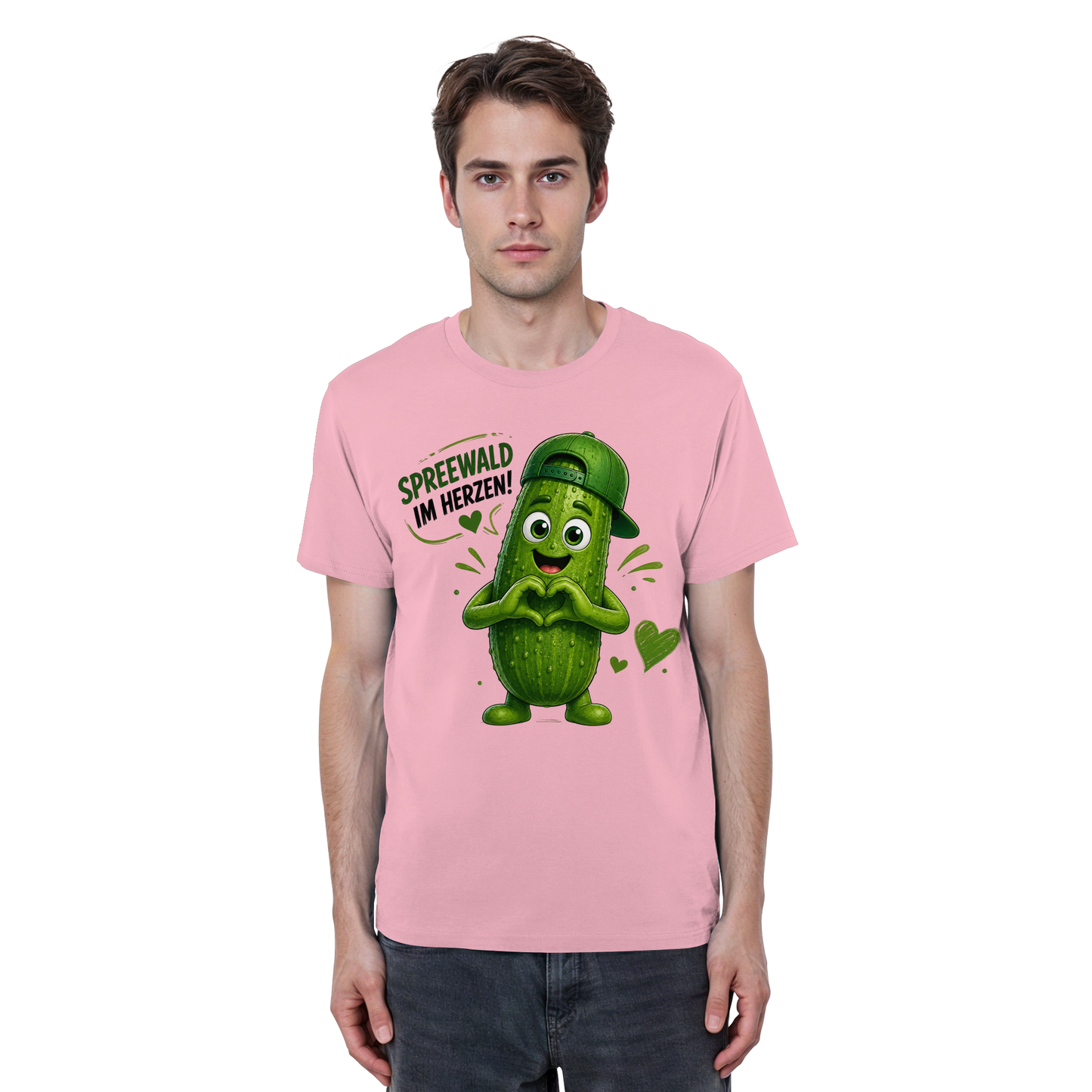 Gurki die Spreewaldgurke - Organic Basic Shirt