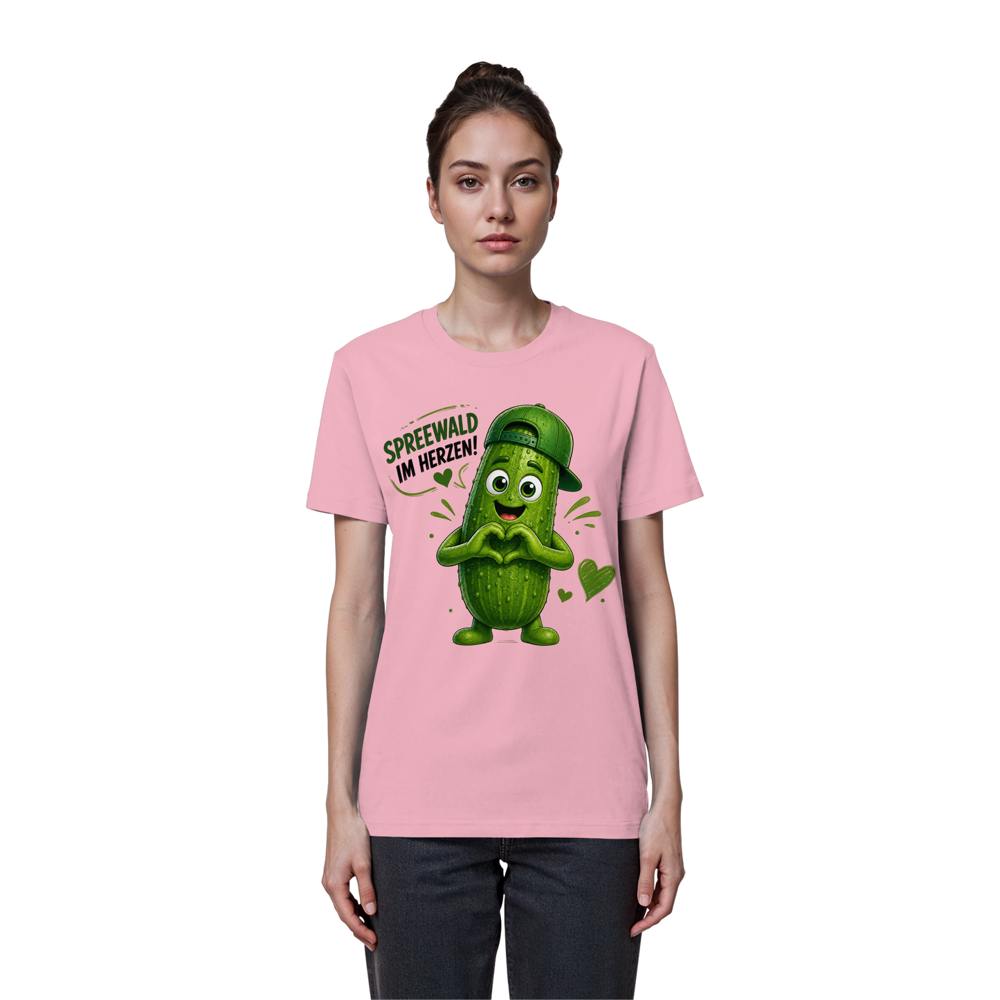 Gurki die Spreewaldgurke - Organic Basic Shirt