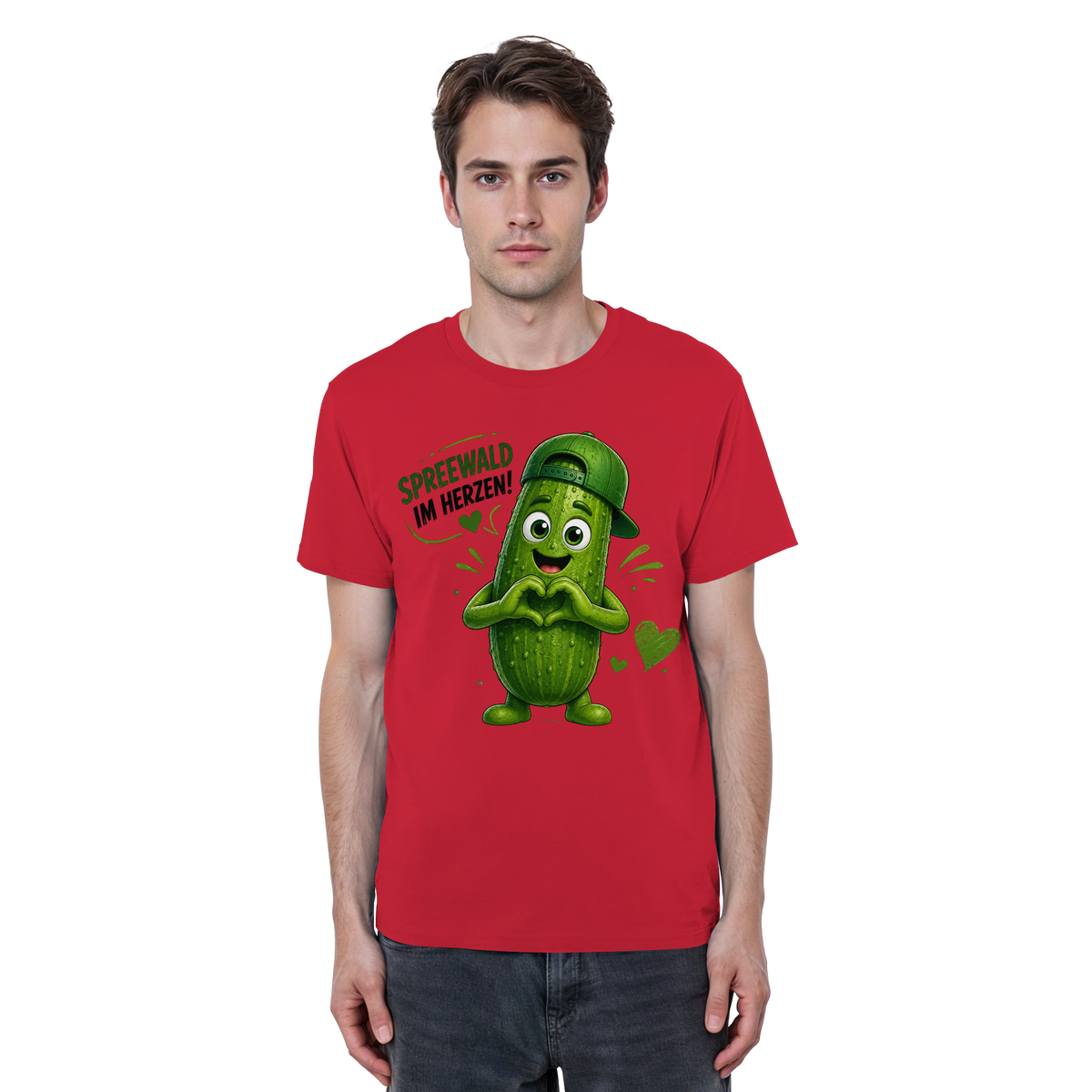 Gurki die Spreewaldgurke - Organic Basic Shirt