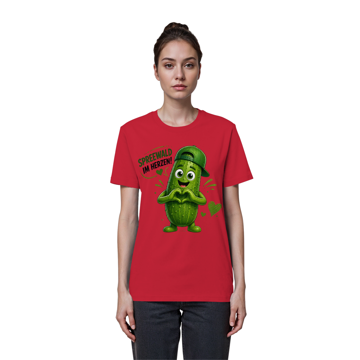 Gurki die Spreewaldgurke - Organic Basic Shirt