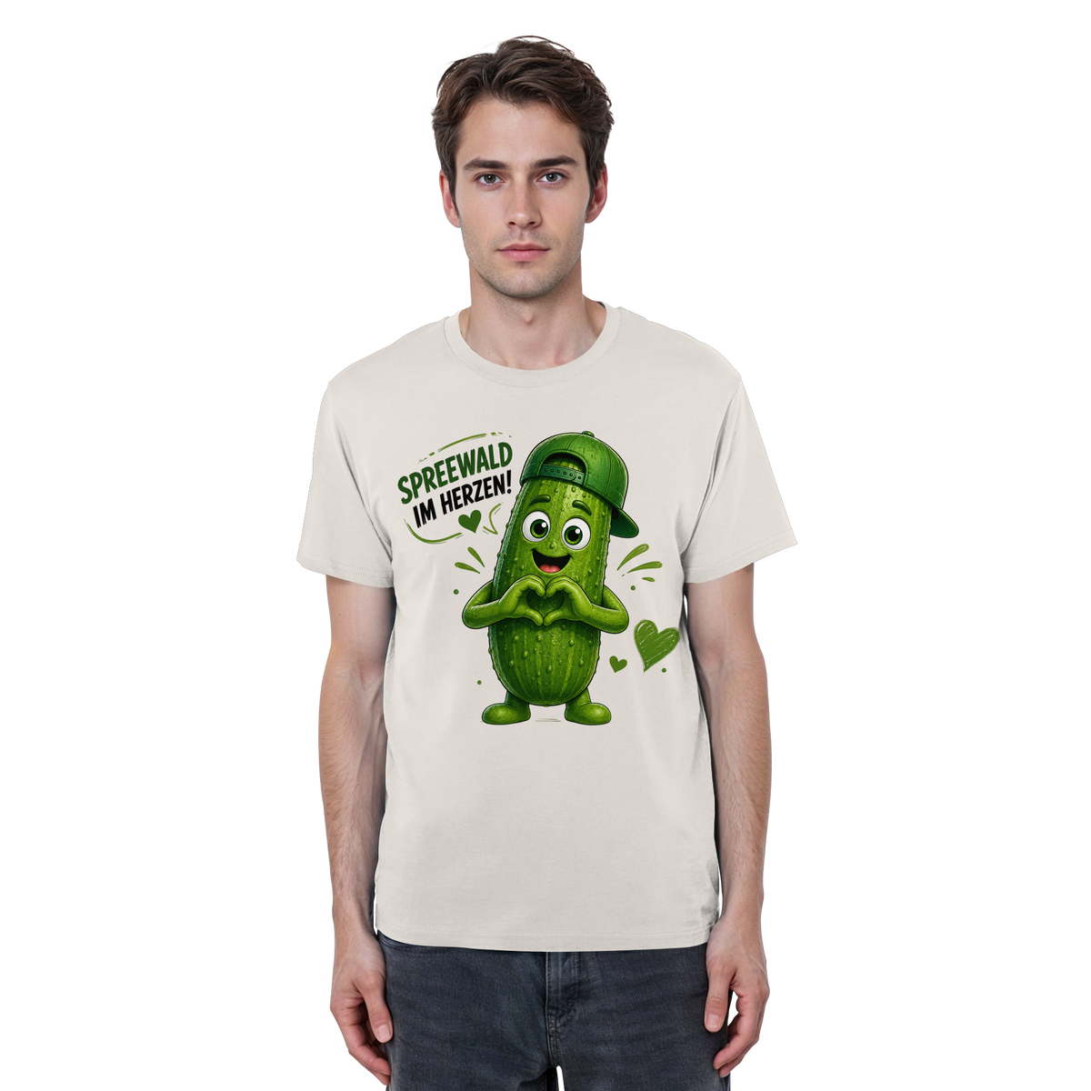 Gurki die Spreewaldgurke - Organic Basic Shirt