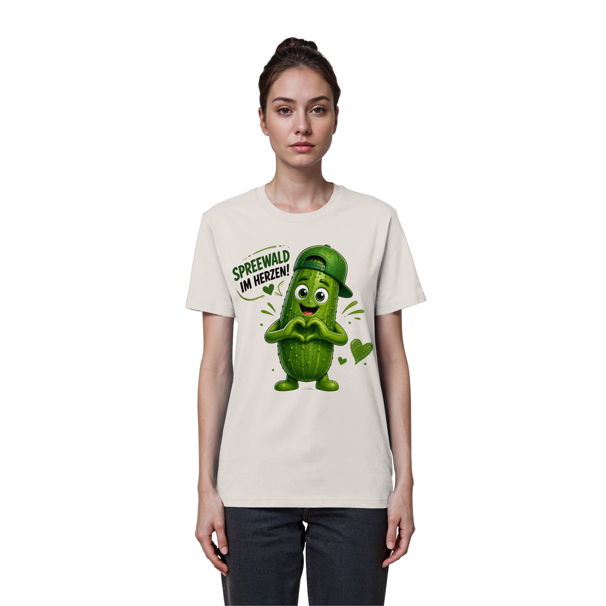 Gurki die Spreewaldgurke - Organic Basic Shirt