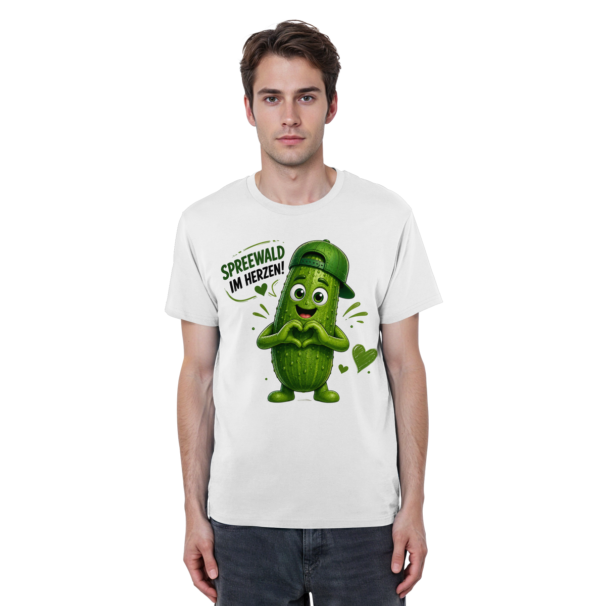 Gurki die Spreewaldgurke - Organic Basic Shirt