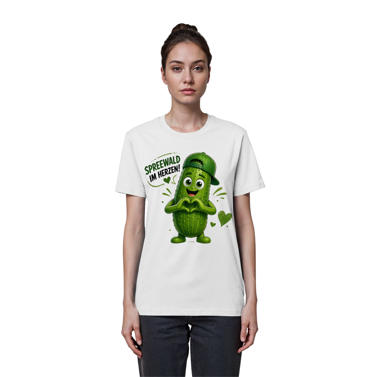 Gurki die Spreewaldgurke - Organic Basic Shirt