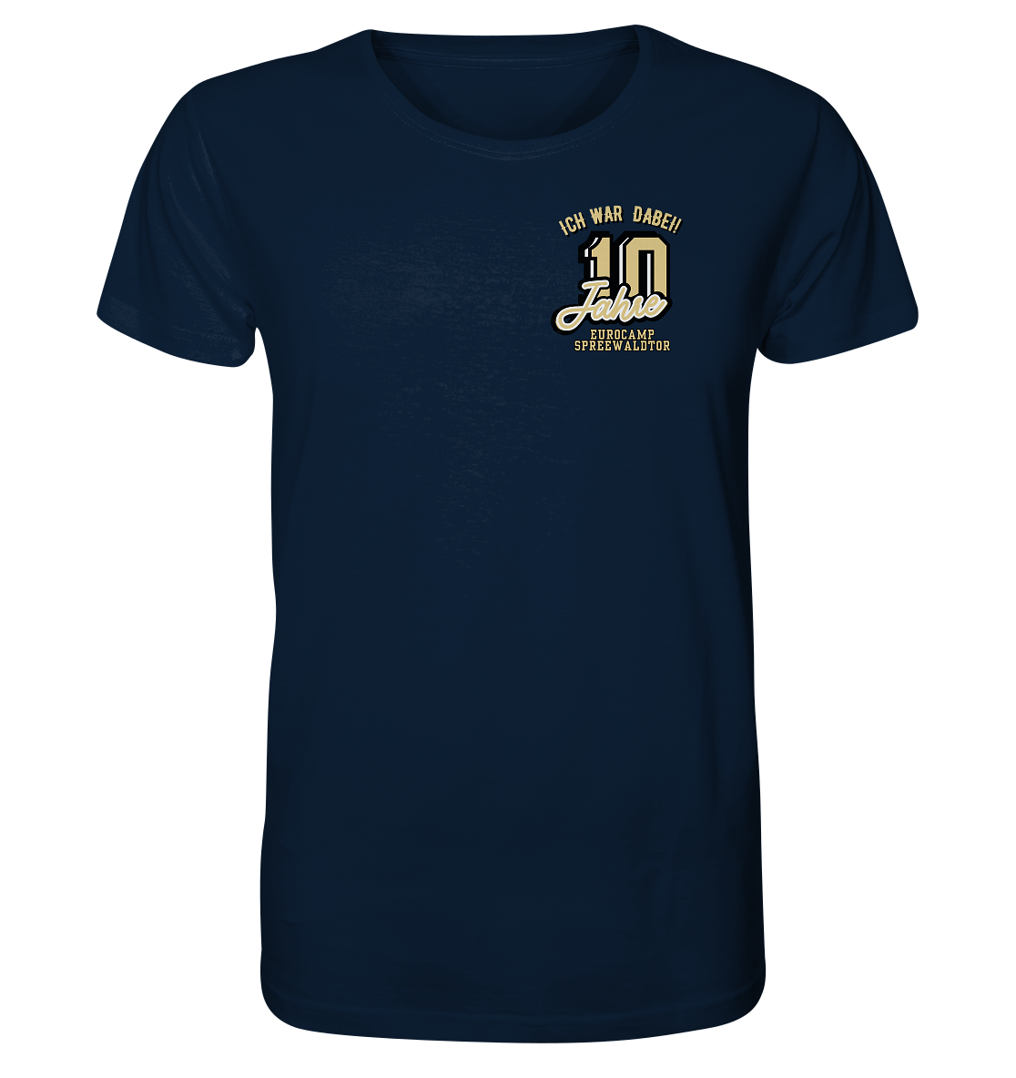 Fan Shirt Eurocamp - Organic Shirt