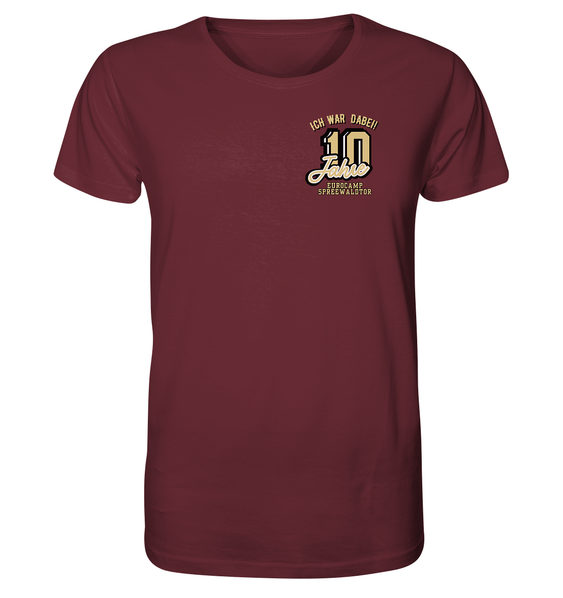 Fan Shirt Eurocamp - Organic Shirt