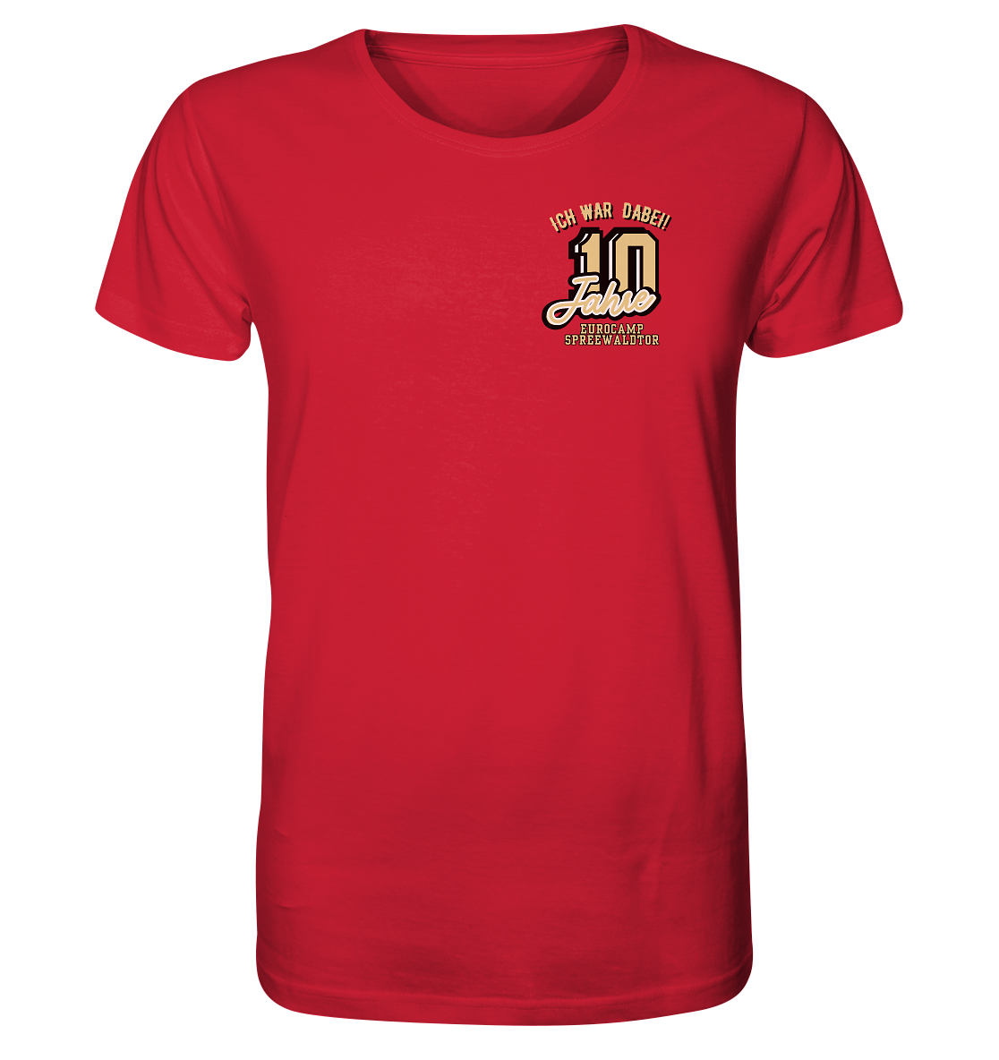 Fan Shirt Eurocamp - Organic Shirt