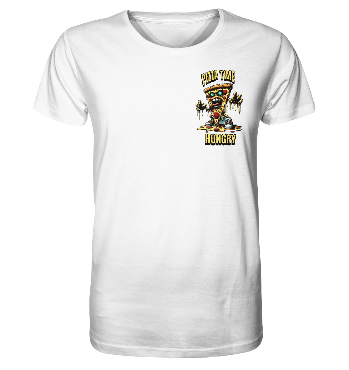 Pizza Time Hungry - Organic Shirt