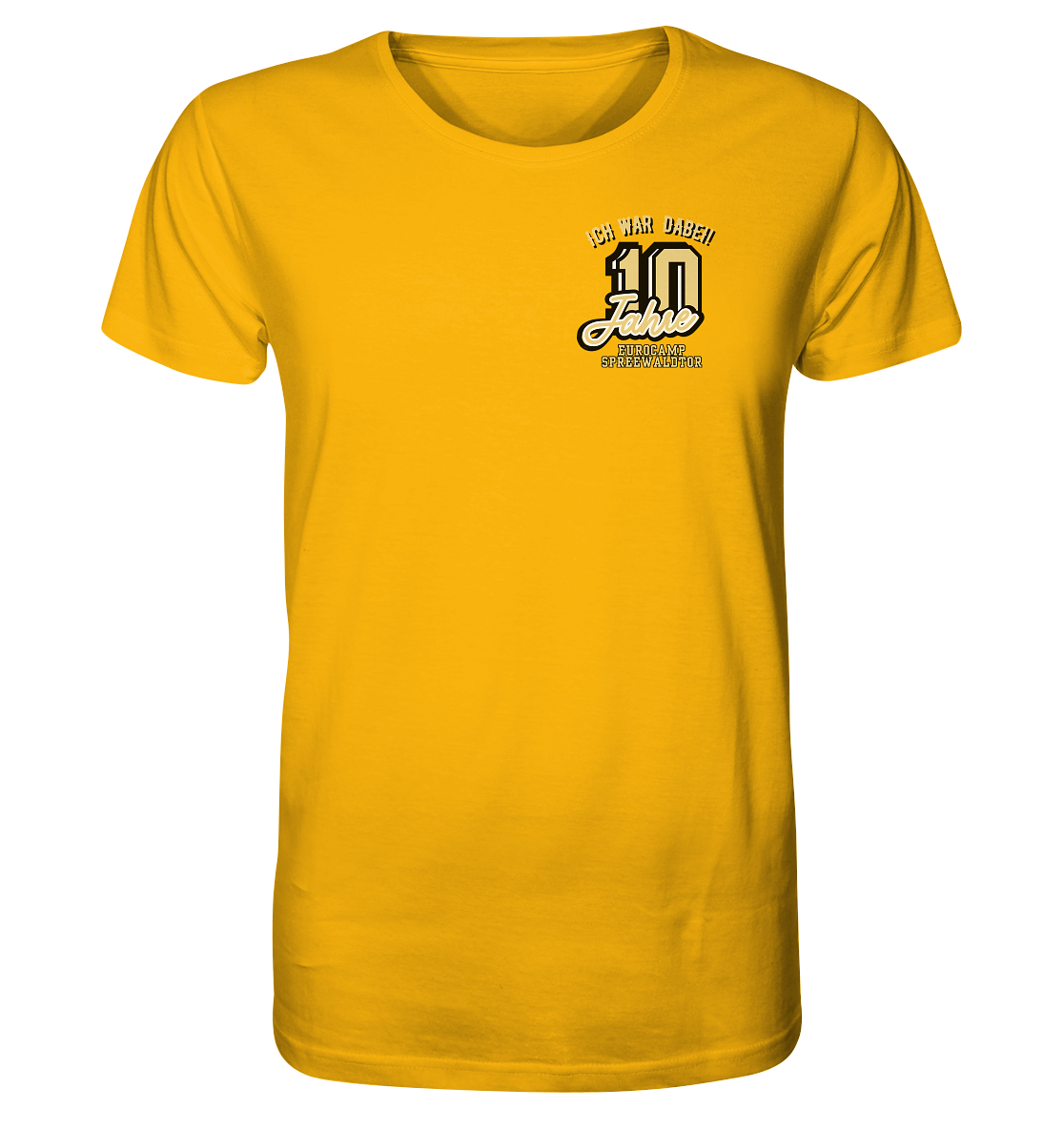 Fan Shirt Eurocamp - Organic Shirt
