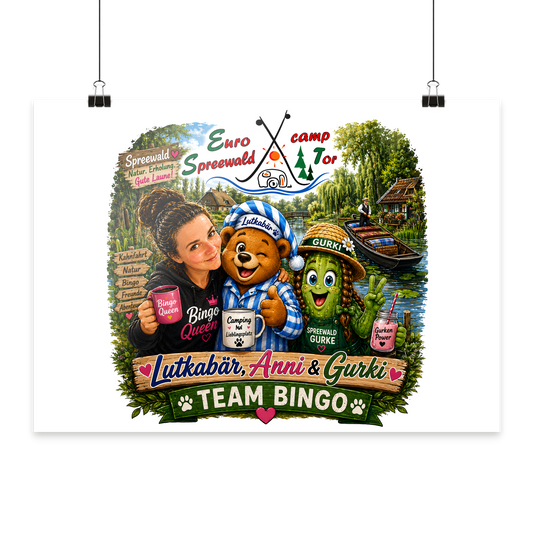 Eurocamp Spreewaldtor - Poster Din A1 (quer)