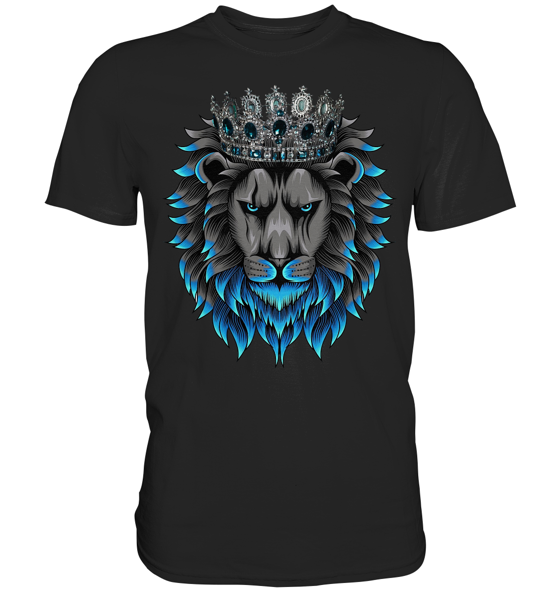 T-Shirt "Royal Lion" – Majestätischer Löwen-Style - Premium Shirt
