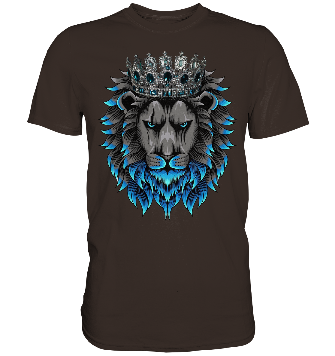 T-Shirt "Royal Lion" – Majestätischer Löwen-Style - Premium Shirt