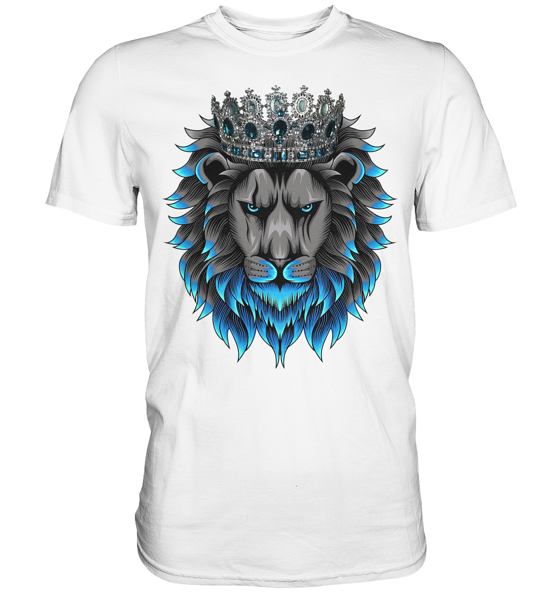 T-Shirt "Royal Lion" – Majestätischer Löwen-Style - Premium Shirt