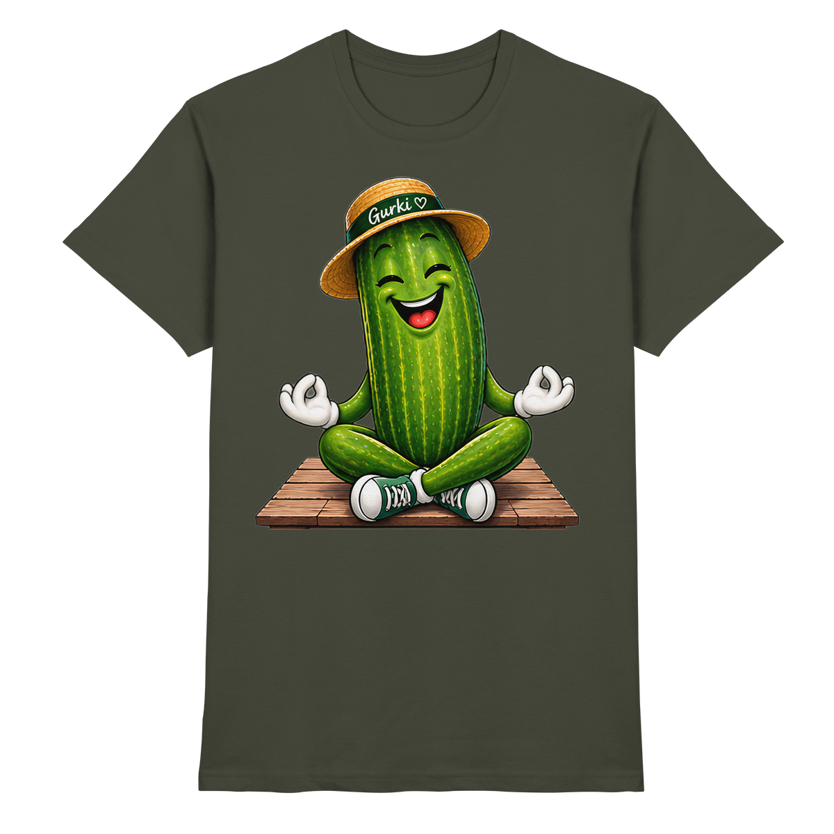Gurki die Spreewaldgurke - Premium Shirt