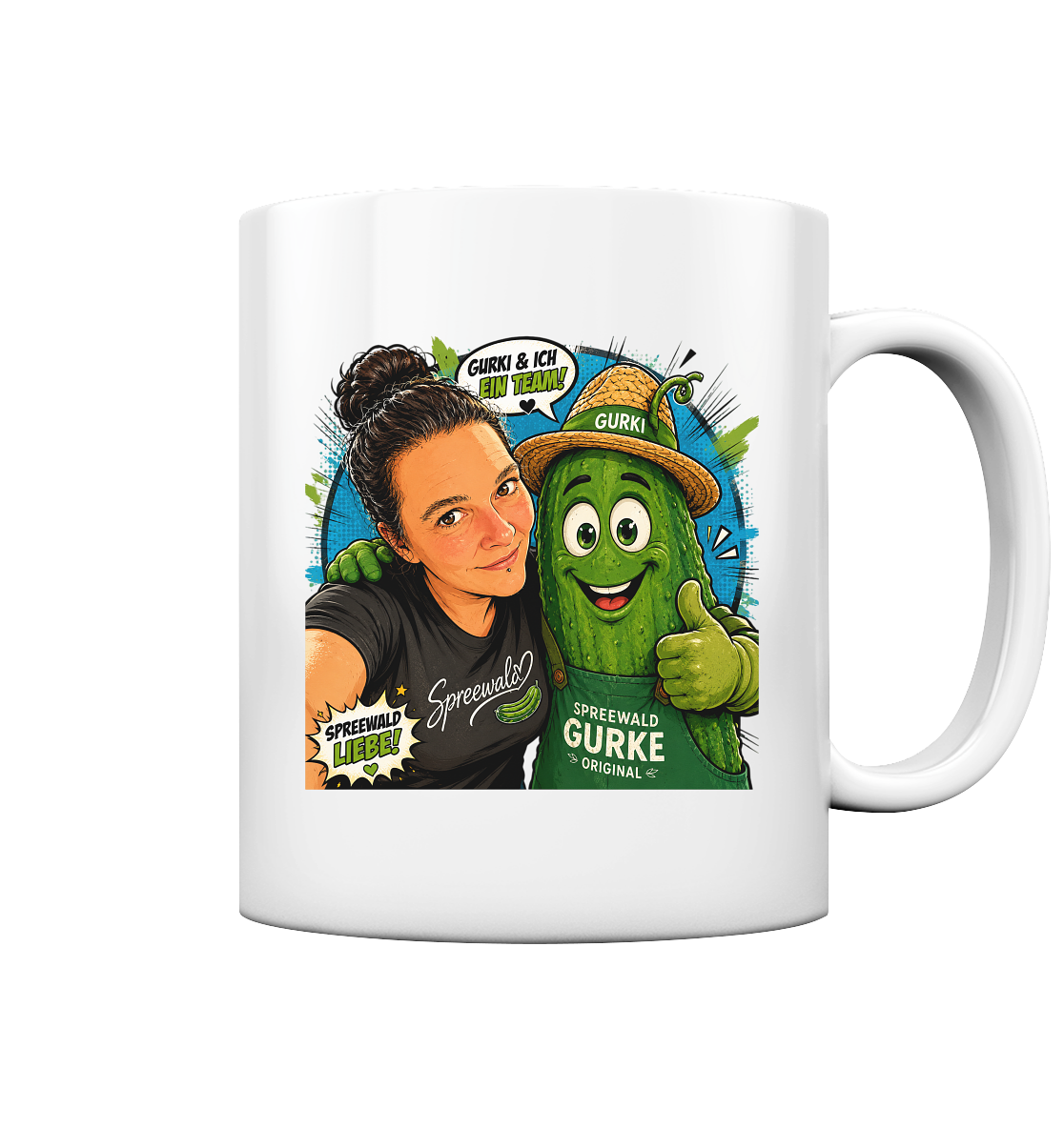 Spreewaldliebe Camping - Tasse glossy