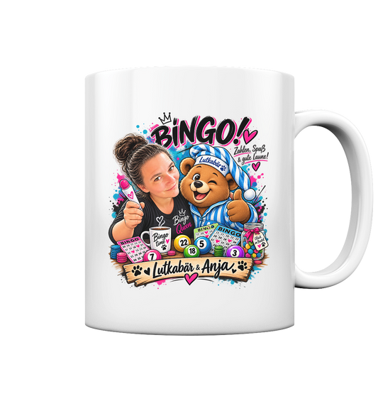 Anni & Lutkabär - Tasse glossy