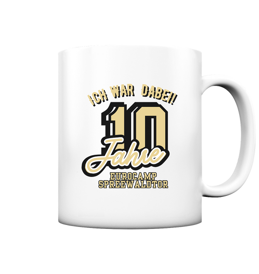 Fan Shirt Eurocamp - Tasse matt